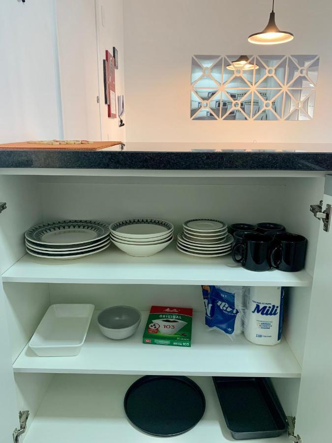 707- Apartamento Encantador, Amplo E Decorado, Quarto, Sala, Cozinha, Mobiliario Moderno, Cozinha Completa Com Utensilios , Excelente Vista Da Cidade E Localizacao Privelegiada No Bairro Bigorrilho Куритиба Екстериор снимка